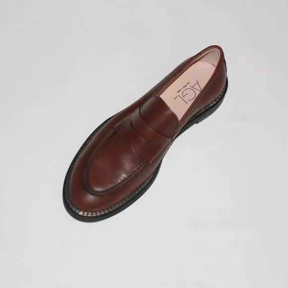 AGL SIRENA JUJUBE PENNY LOAFERS US 10M/ EU40