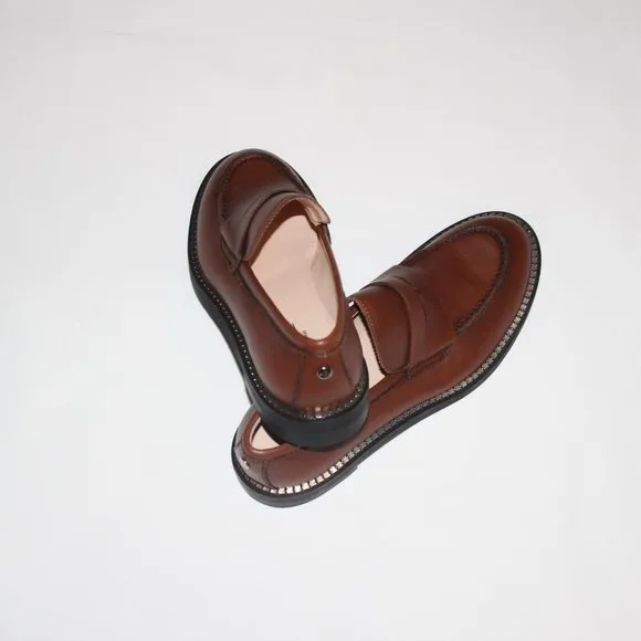 AGL SIRENA JUJUBE PENNY LOAFERS US 10M/ EU40