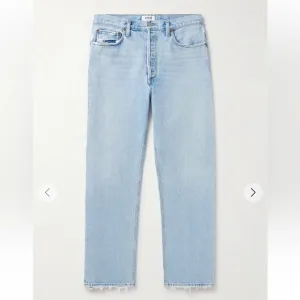 AGOLDE 90's Straight-Leg Distressed Jeans