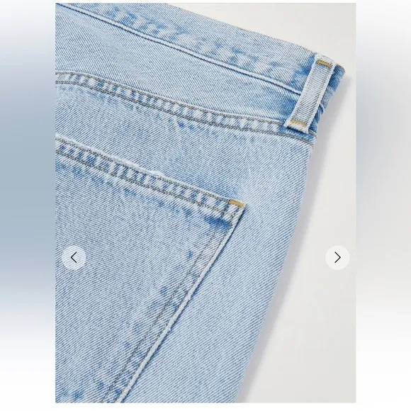AGOLDE 90's Straight-Leg Distressed Jeans