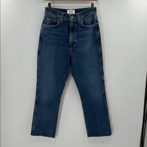 Agolde Women's Pinch Waist High Rise Kick Jean - Dark Wash - 26