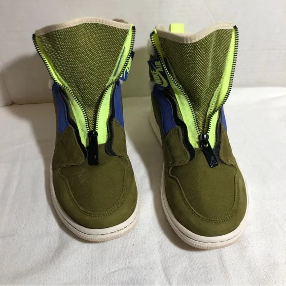 Air Jordan 1 Retro High Zip Utility Pack.  Sneakers.