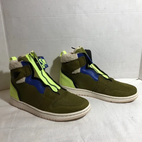 Air Jordan 1 Retro High Zip Utility Pack.  Sneakers.