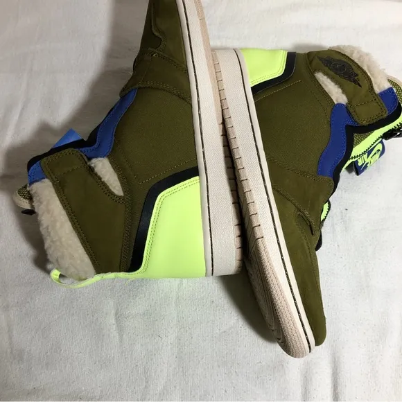 Air Jordan 1 Retro High Zip Utility Pack.  Sneakers.
