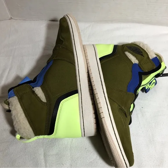 Air Jordan 1 Retro High Zip Utility Pack.  Sneakers.
