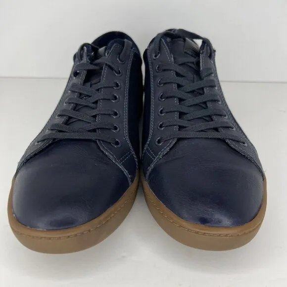 ALDO Casual Two-Tone Navy Suede and Faux Leather Premium Loafers Mens Size 12