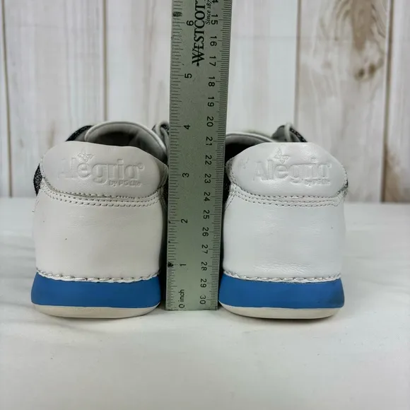 Alegria Essence Sneakers Leather Athletic Tennis Shoe Pastel Size EU41 US 10.5
