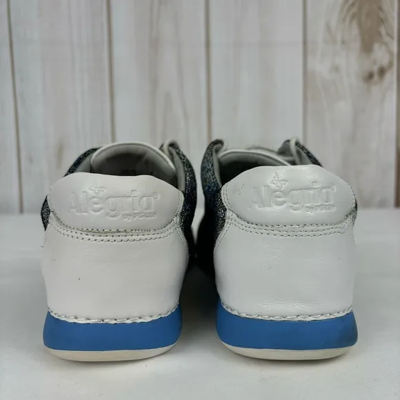 Alegria Essence Sneakers Leather Athletic Tennis Shoe Pastel Size EU41 US 10.5