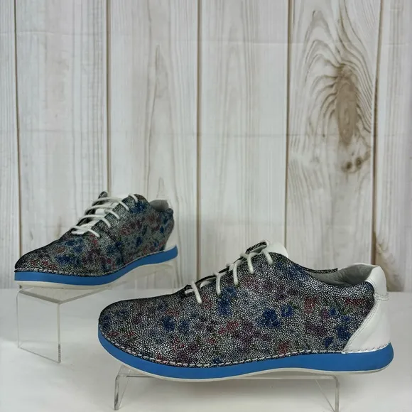 Alegria Essence Sneakers Leather Athletic Tennis Shoe Pastel Size EU41 US 10.5