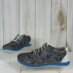 Alegria Essence Sneakers Leather Athletic Tennis Shoe Pastel Size EU41 US 10.5
