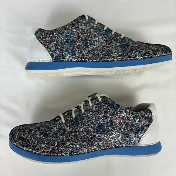Alegria Essence Sneakers Leather Athletic Tennis Shoe Pastel Size EU41 US 10.5