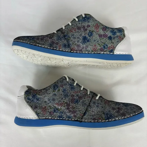 Alegria Essence Sneakers Leather Athletic Tennis Shoe Pastel Size EU41 US 10.5