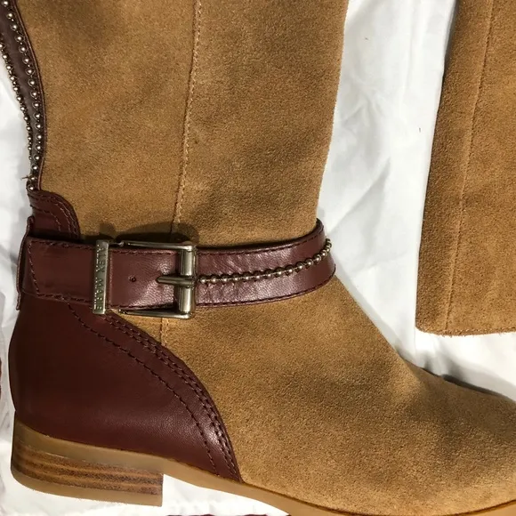 Alex Marie DAVIAN Suede Leather Knee High Boot 8.5