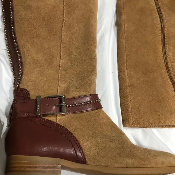 Alex Marie DAVIAN Suede Leather Knee High Boot 8.5