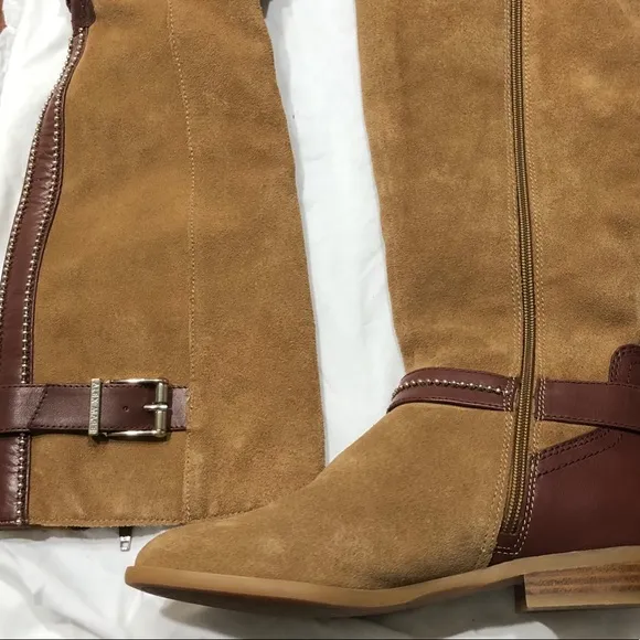 Alex Marie DAVIAN Suede Leather Knee High Boot 8.5