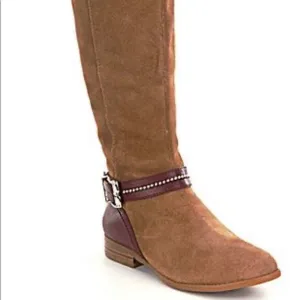 Alex Marie DAVIAN Suede Leather Knee High Boot 8.5