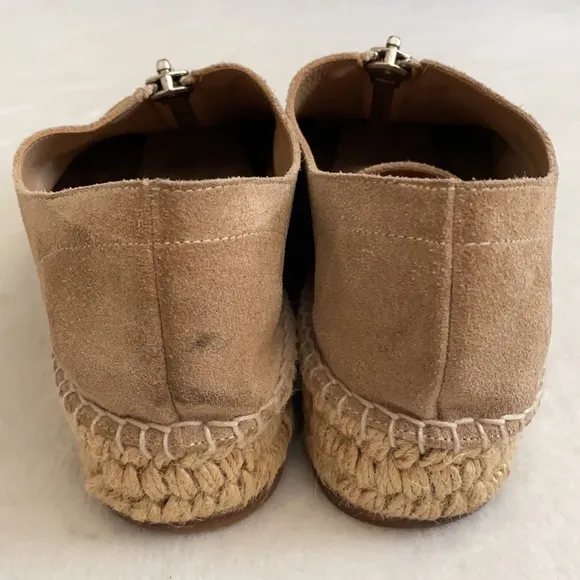 Alexander Wang | Devon Nubuck Suede Leather Zip Front Espadrille Shoes (36)