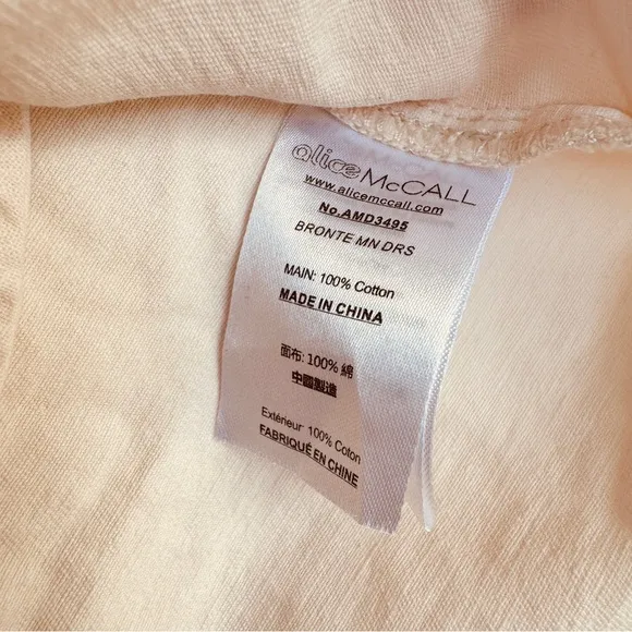 Alice McCall Bronte Mini Dress Pannacotta US4 Belted Utility V-neck Luxury