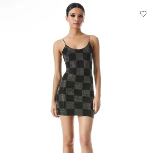 Alice   Olivia NELLE EMBELLISHED MINI DRESS