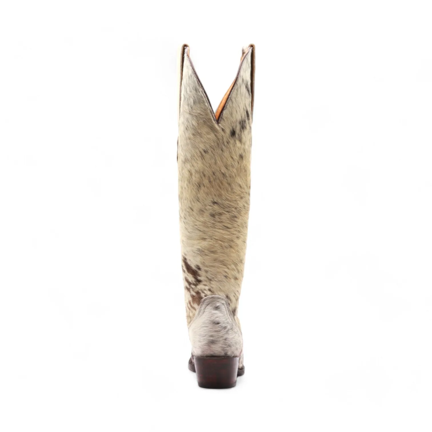 Alice Women's Natural Hair Leather Boots