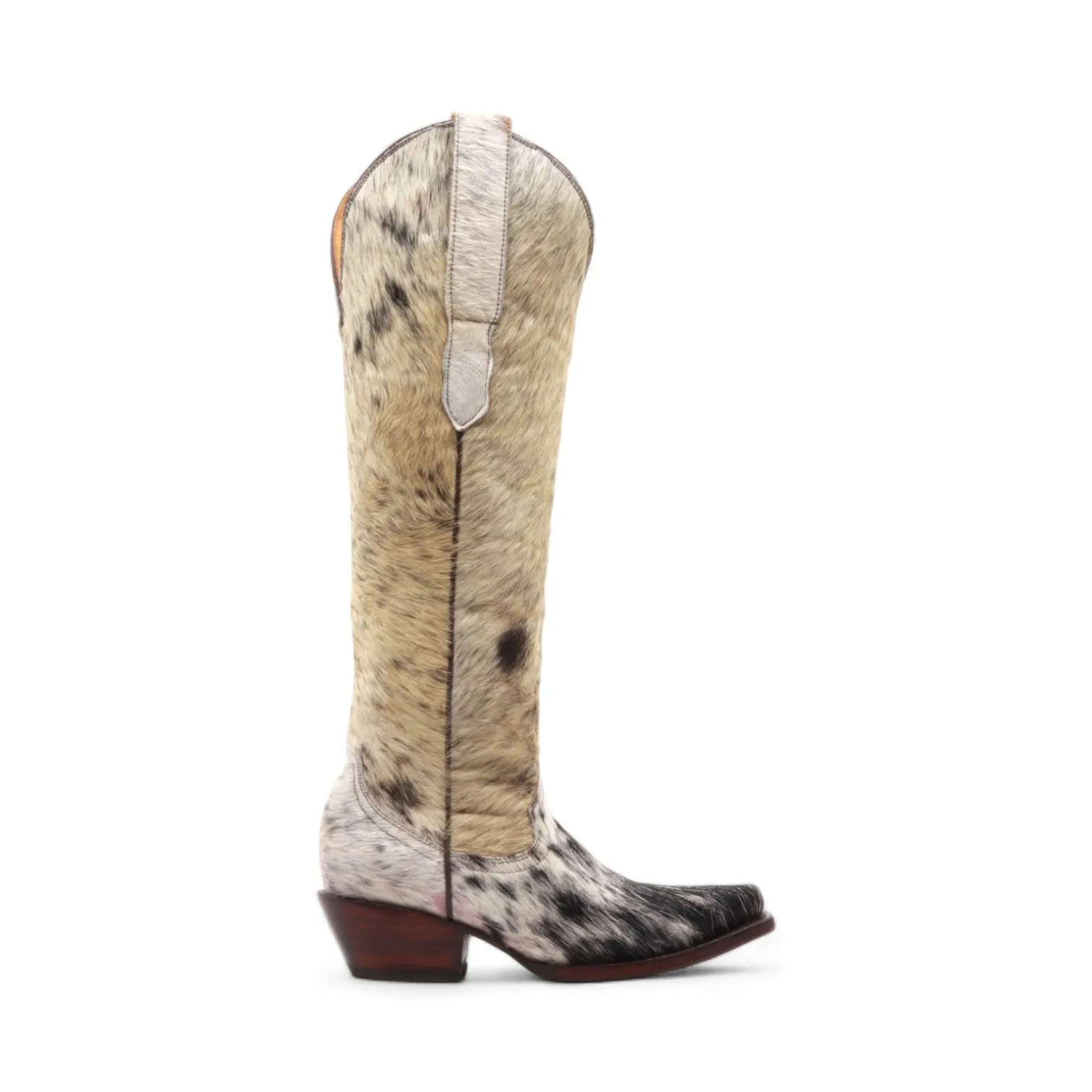 Alice Women's Natural Hair Leather Boots