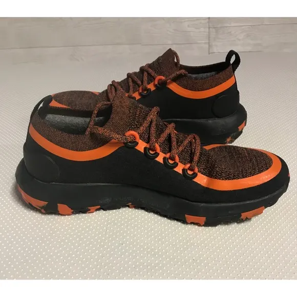 Allbirds Mens Size 12-13 Black &amp; Orange SWT Trail Runners See Description