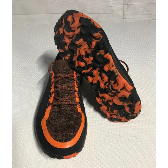 Allbirds Mens Size 12-13 Black &amp; Orange SWT Trail Runners See Description