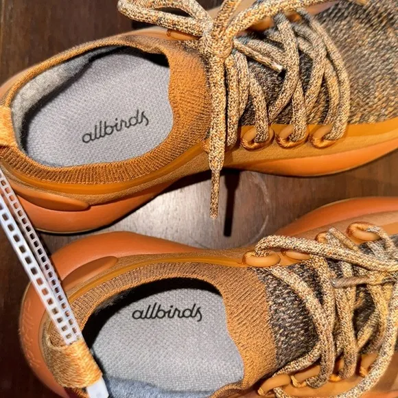 Allbirds NEW Trail Runners SWT womans 6 Shoes Honey Rust Orange Sneakers NEW