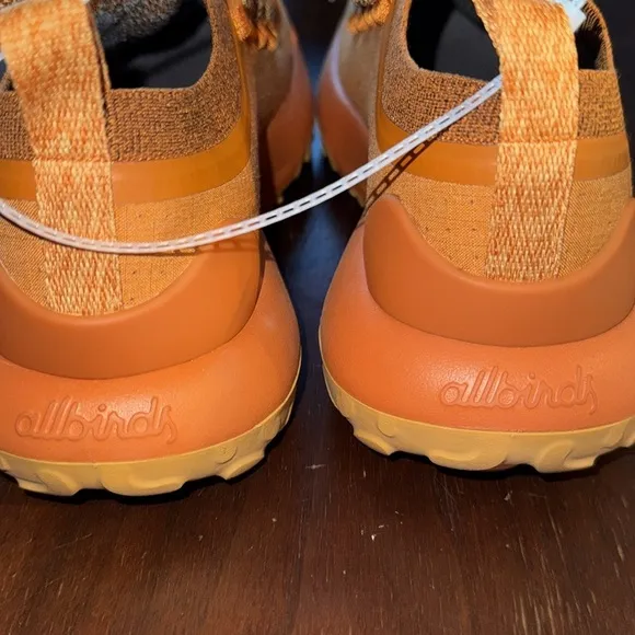Allbirds NEW Trail Runners SWT womans 6 Shoes Honey Rust Orange Sneakers NEW