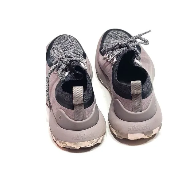 Allbirds sneakers trail runners SWT Hazy pink Mauve women's size 9