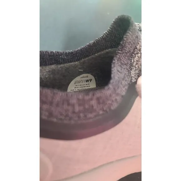 Allbirds sneakers trail runners SWT Hazy pink Mauve women's size 9