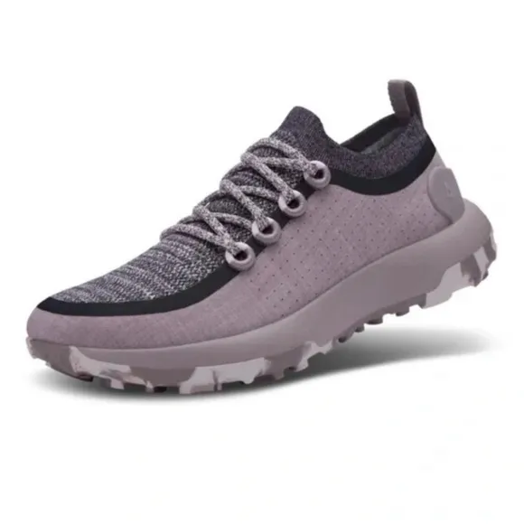 Allbirds Trail Runners SWT Running Shoes Sneakers Purple-Gray SZ 10.5