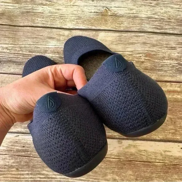 Allbirds Tree Breezers Woven Knit Flats Shoes Blue Sz 9.5