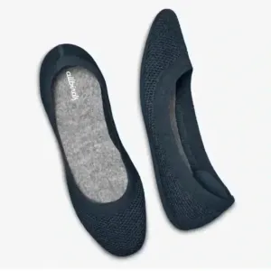 Allbirds Tree Breezers Woven Knit Flats Shoes Blue Sz 9.5