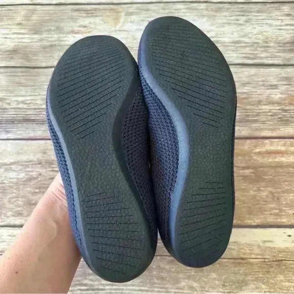 Allbirds Tree Breezers Woven Knit Flats Shoes Blue Sz 9.5