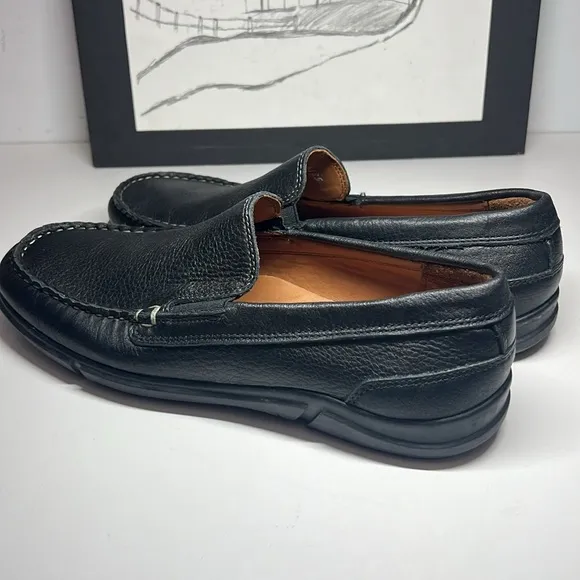 Allen Edmond Miles Venetian Black Loafers Men’s Size US 8 D