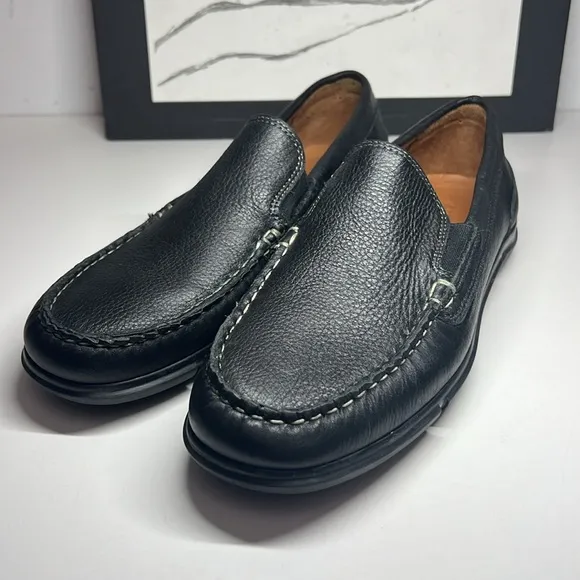 Allen Edmond Miles Venetian Black Loafers Men’s Size US 8 D