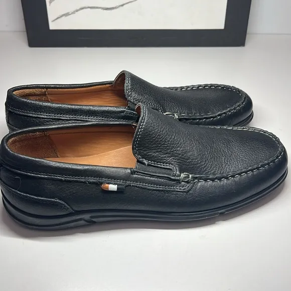 Allen Edmond Miles Venetian Black Loafers Men’s Size US 8 D