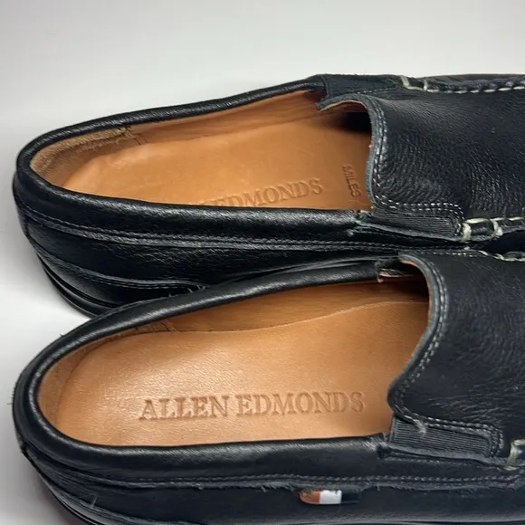 Allen Edmond Miles Venetian Black Loafers Men’s Size US 8 D