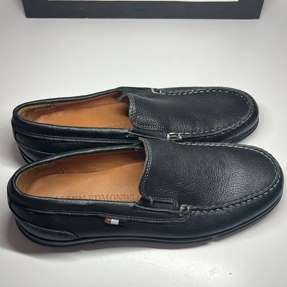 Allen Edmond Miles Venetian Black Loafers Men’s Size US 8 D