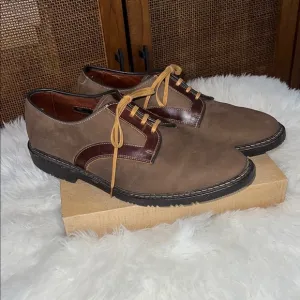 Allen Edmonds Berkshire Lace Up 2 Tone Loafers