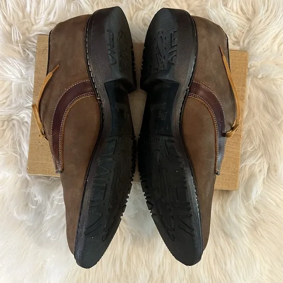 Allen Edmonds Berkshire Lace Up 2 Tone Loafers
