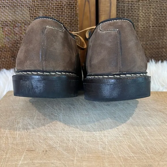 Allen Edmonds Berkshire Lace Up 2 Tone Loafers