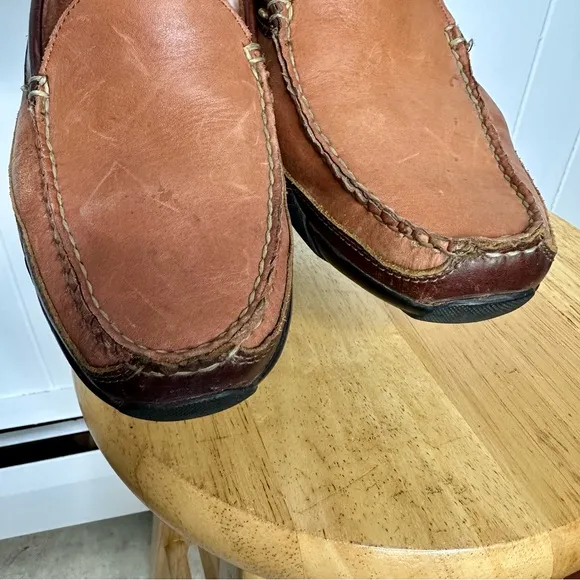 Allen Edmonds Boulder Leather Venetian Driving Moccasin Loafers