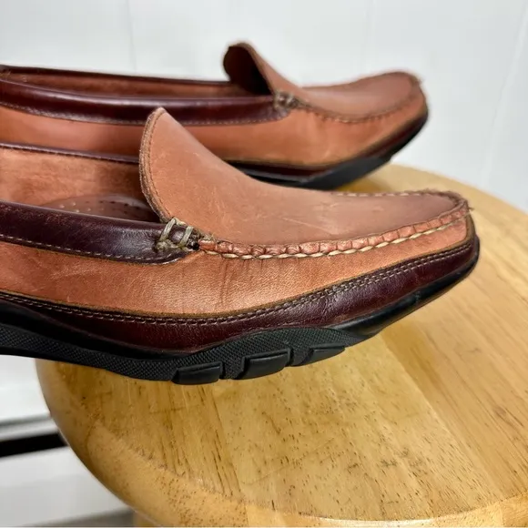 Allen Edmonds Boulder Leather Venetian Driving Moccasin Loafers