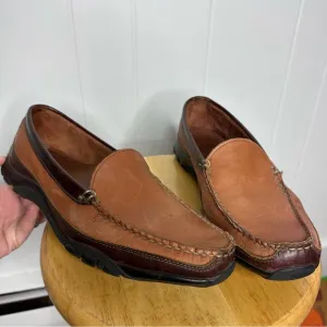 Allen Edmonds Boulder Leather Venetian Driving Moccasin Loafers