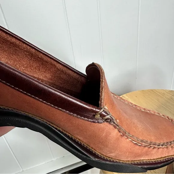 Allen Edmonds Boulder Leather Venetian Driving Moccasin Loafers