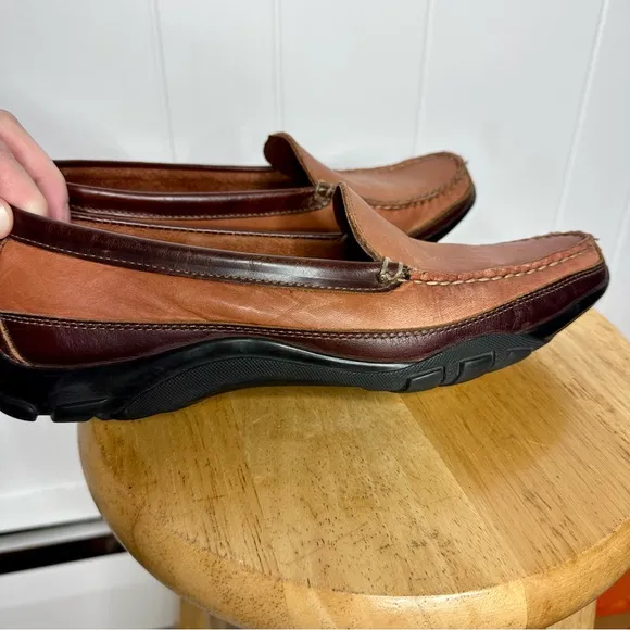 Allen Edmonds Boulder Leather Venetian Driving Moccasin Loafers