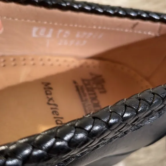 Allen Edmonds Maxfield Black Tassel Loafers Unisex