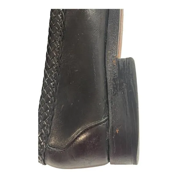 Allen Edmonds Maxfield Tassel Loafers Black Leather Dress Shoes Mens Size 8.5